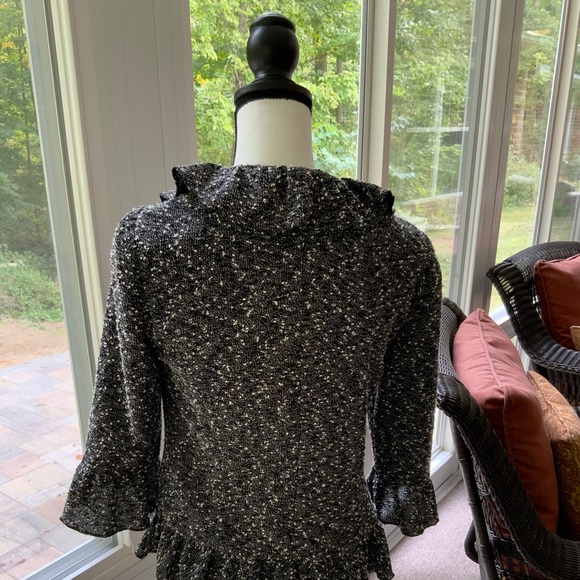 Cynthia Rowley Lined Cardigan Sweater - Picture 4 of 6